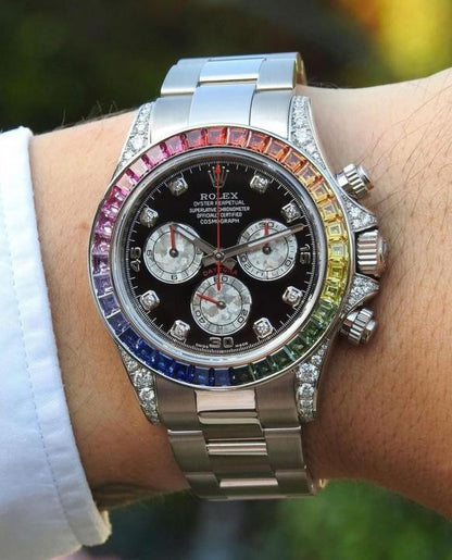 Role_x Oyster Perpetual Rainbow Silver-silver rainbow