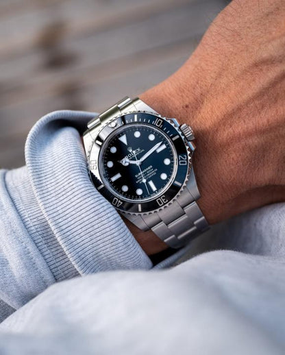 Role_x Oyster Perpetual Submarine Silver-Black