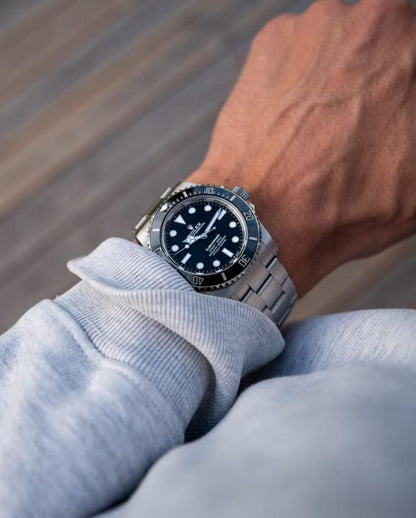 Role_x Oyster Perpetual Submarine Silver-Black