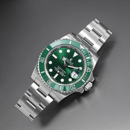 Role_x Oyster Perpetual Submarine Silver-Green