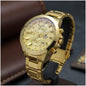 Casio Edifice Ex295 World Map Gold-Gold